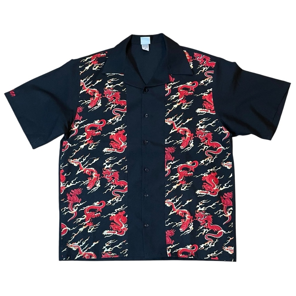 Tutti Vintage Dragon Camp Shirt for Brian Made in USA